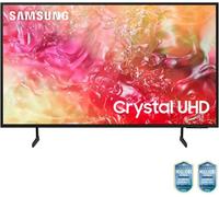 Samsung TV Crystal UHD 4K 55" UE55DU7170UXZT Smart TV Wi-Fi Black 2024, Processore Crystal 4K, Conversion ascendante 4K, Design Slim Look, OTS Lite