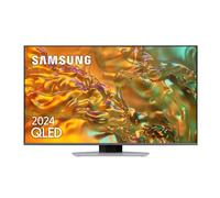 Samsung TV QLED 4K 2024 85Q80D Smart TV de 85" avec Image et Son améliorés, Meilleur Contrôle des Couleurs avec Full Array, Le Meilleur Smart TV et Écoutez Tous Les Haut-parleurs avec Q-Symphony