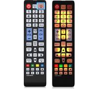 Samsung Tv Remote Control Replacement With Backlit Design, Universal Remote Control For All Samsung Led Lcd Qled Uhd Hdtv 3D 4K 8K Smart Tvs, No Setup