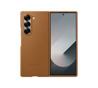 Samsung Vegan Leather Protective Cover pour Z Fold6 , Brown