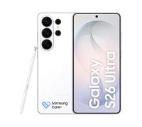 Samsung [Version importée] Galaxy S26 Ultra 5G, 512 Go, 12 Go de RAM, Quadruple caméra, Grand écran de 6,9" - Blanc - Vous Obtenez Le Double de la mémoire (512 Go) pour Le même Prix de 256 Go