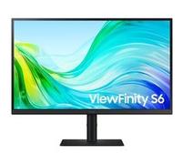 Samsung ViewFinity S6 S27F610EAU - S61F Series - écran LED - 27" - 2560 x 1440 WQHD @ 100 Hz - IPS - 300 cd/m² - 1000:1 - 5 ms - 2xHDMI, DisplayPort - noir