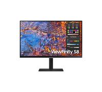 Samsung ViewFinity S8 27” Moniteur UHD 27" aux couleurs éclatantes et à la connectivité polyvalente qui optimise votre productivité.