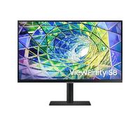 Samsung ViewFinity S8 S27A800UJP - S80UA Series - écran LED - 27" - 3840 x 2160 4K @ 60 Hz - IPS - 300 cd/m² - 1000:1 - HDR10 - 5 ms - HDMI, DisplayPort, USB-C - noir