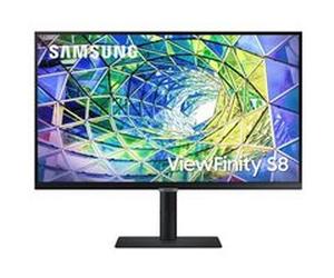Samsung ViewFinity S8 S27A800UNP - S80UA Series - écran LED - 27" - 3840 x 2160 4K @ 60 Hz - IPS - 300 cd/m² - 1000:1 - HDR10 - 5 ms - HDMI, DisplayPort, USB-C - noir Noir G