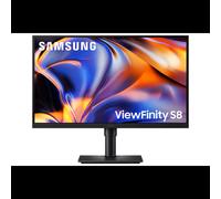 Samsung ViewFinity S8 S80HF 5K 27", 16:9, 1000:1, 5120 x 2880, 60Hz, USB-C, Easy Connection, Ergonomic Design, HDR10, LAN Port, KVM Switch, Display Manager, LS27H804EFAXEN