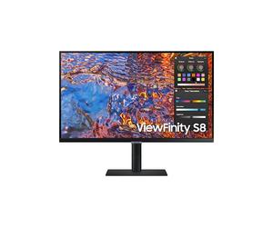 Samsung ViewFinity S80PB Moniteur 27'' Moniteur professionnel UHD IPS de 27'' avec connectivité USB-C et ergonomie complète, conçu pour les