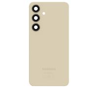 Samsung Vitre arrière Original pour Samsung Galaxy S24 Beige
