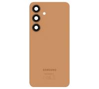 Samsung Vitre arrière Original pour Samsung Galaxy S24 Orange