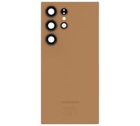 Samsung Vitre arrière Original pour Samsung Galaxy S24 Ultra Rose champagne