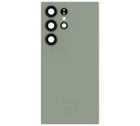Samsung Vitre arrière Original pour Samsung Galaxy S24 Ultra Vert pâle