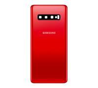 Samsung Vitre arrière pour Samsung Galaxy S10 Original Rouge