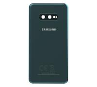 Samsung Vitre arrière pour Samsung Galaxy S10e Original Service Pack Vert foncé