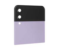 Vitre Arrière Supérieure pour Samsung Galaxy Z Flip 4 avec Écran Externe Lavande
