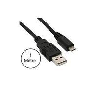 Samsung wave m s7250 câble data micro usb noir 1 mètre pour charge, synchronisation et transfert de données.