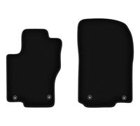 Tapis avant moquette Mercedes ML III W166 / GLE W166 2011-2015 SUV 2p Noir BASIC