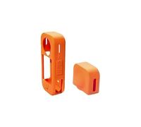 SAMTN Étui de Protection pour Insta360 X4 Air, étui en Silicone avec Protecteur d'objectif (Orange)