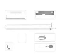 SAMTN Étui pour Kodak Charmera, étui de Protection en Silicone Souple avec dragonne, Coque de Protection Anti-Rayures pour Appareil Photo (Blanc)