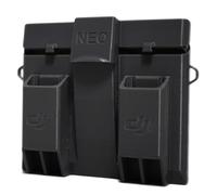 SAMTN Storage Box Case for DJI Neo, 3D Printed Case with Flip Cover, Hard Case, Protective Carrying Case (Gris foncé)