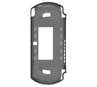 SAMTN TPU Case for GPD Win4, Protective Cover Skin, Game Console Anti-Fall Shockproof Shell (Translucent Black)