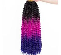 Samtress Passion Twist Hair 18 Inch Passion Twists Braiding Hair 7 Packs 3 Tones Bohemian Synthetic Hair Passion Twist Crochet Braids Spring Twist Hair Extensions for Women (#49)