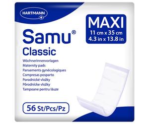 Samu® Classic maxi Matelas de maternité 11 x 35 cm Sachet(S) 56 pc(s)