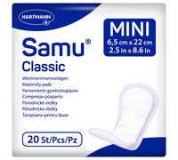 Samu® Classic Pansements gynécologiques Serviette hygienique 2x20 pc(s)