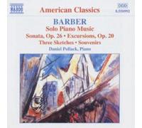 Samuel Barber Sonata for Piano - Daniel Pollack (CD) Album