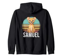 Samuel - Beau nom de garçon avec Un Lion Mignon Sweat à Capuche