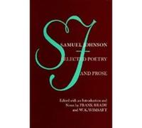 Samuel Johnson Frank & Wimsatt, William K., Editors Brady, William K. Wimsatt (Auteur)