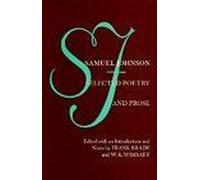 Samuel Johnson : Selected Poetry And Prose