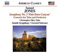 Samuel Jones : Symphonie n°3 - Concerto pour tuba et orchestre