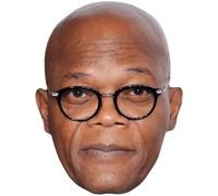 Samuel L Jackson (Bald) Big Head. Masque plus grand que nature.