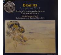 Brahms / Munch / Jes – Symphonie n°1 / Sonate pour violon n°3 – CD – RCA