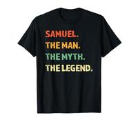 Samuel The Man The Myth The Legend Cadeau d'anniversaire amusant T-Shirt