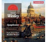 Samuel Wesley : Symphonies - Mathias Bammert