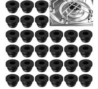 Samulee 30 Pièces Embouts en Caoutchouc, Accessoires Camping Car, pièces et Accessoires pour Camping-Car(5 mm)