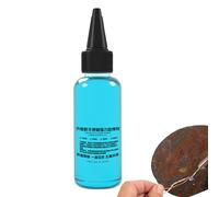 Samuliy Adhésif de Liaison métallique, Colle de réparation de métal,Colle de soudage époxy métallique pour l'acier | Colle adhésive Professionnelle portative résistante à la Chaleur, 10ml, Rapide