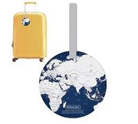 Samuliy Étiquettes à Bagages, Étiquettes nominatives de Sac en PVC Flexible pour Les Voyages, Fournitures de décoration de Sacs pour Sac de Sport, Porte-Documents, Valise à roulettes, Sacs à Dos, Sac