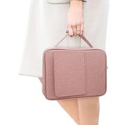 Samuliy Grande housse de Bible - Grande housse de Bible avec support de livre - Étui de protection avec support de livre - Grand étui de transport de la Bible avec poches étanches avec support