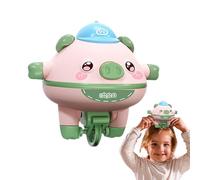 Samuliy Jouets de Cochon équilibrés, Jouet monocycle de Cochon Qui Marche sur Corde raide, Robot d'équilibre Anti-gravité de Marcheur de Corde raide de Cochon Mignon, Jouet monocycle Fantaisie,