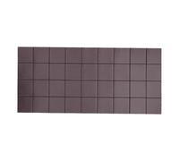 Samuliy Lot de 36 aimants rectangulaires pour travaux manuels, bandes magnétiques ultra fines, bande magnétique puissante avec dos autocollant pour les travaux manuels, les photos