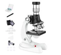 Samuliy Microscope pour, kit Scientifique de Microscope pour débutants,Kit de Microscope monoculaire Scientifique pour | Kit de Microscope Scientifique pour à grossissement pour Filles et