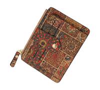 Samuliy Portefeuille fin pour femme - Porte-cartes vintage floral - Portefeuille pour petite femme, porte-cartes fin pour permis de conduire, petits objets, D, Refer to description, Unisexe