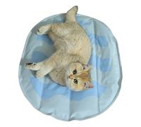 Samuliy Tapis Rafraîchissant pour Chiens, Matelas Rafraîchissant Canin d'Été, Literie Anti-Dérapante Lavable pour Chat Chiot Maison Canapé Cage Voiture Extérieur