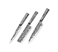 SAMURA Meteora 3 Virtuvini- Peili Rinkinys Universal 175 mm Nakiri 171 mm Chef 's 209 mm AUS-10 HRC 59