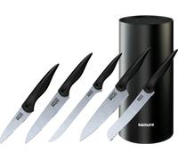 SAMURA - MOJO Set de 5 couteaux + support (SMJ-06B)