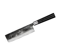 SAMURA Super 5 Damas Couteau de Cuisine Japonais Professionnel Nakiri Micarta Dureté : 60 HRC.…