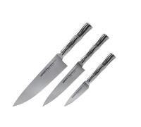 SAMURA Ty2602 Bambou Chef Starter Set de couteaux de couteau à éplucher couteau utilitaire Chef Dureté 59hrc
