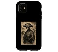 Samurai Alien Edo Peinture Japonaise Ukiyo-e Ronin Coque pour iPhone 11